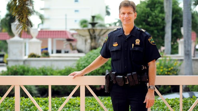 Capt. John Maio retired Monday from the Palm Beach Police Department after more than 27 years. He plans to spend time with his family the rest of this year and then look for work in the corporate security field.