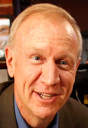 Illinois Republican candidate for governor Bruce Rauner (AP Photo/Stacy Thacker)
