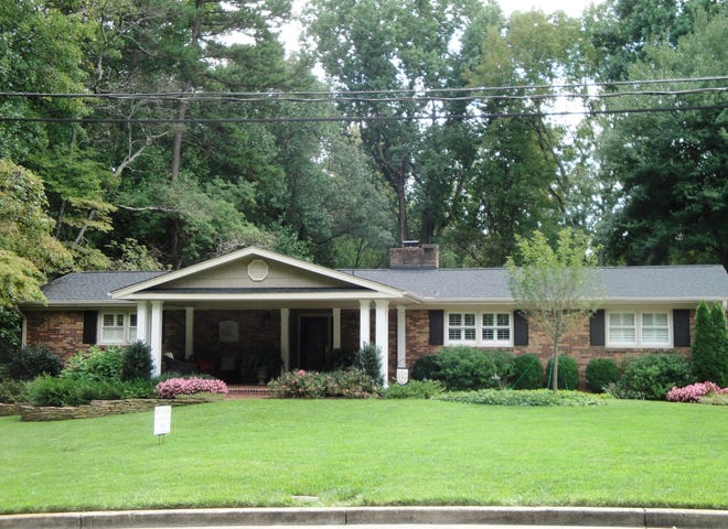 The winning yard of Don and Cathy Tolbert, 3109 Audrey Drive, Gastonia