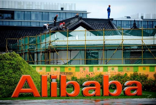 ALIBABA POISED FOR BIGGEST IPO EVER: The Chinese e-commerce powerhouse prices its initial public offering of stock at $68 a share — which could raise as much as $25 billion.
