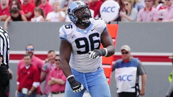 UNC defensive tackle Ethan Farmer, a South Columbus High alum, wasn't sure if he would play this season due to academic eligibility issues. The NCAA restored his eligibility just before the Tar Heels' season opener.
