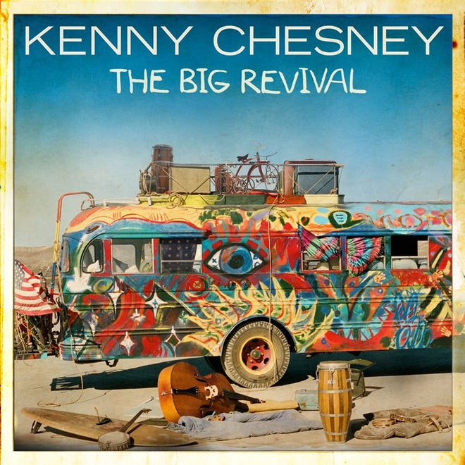 This CD cover image released by Blue Chair Records/Columbia Nashville shows "The Big Revival," by Kenny Chesney.