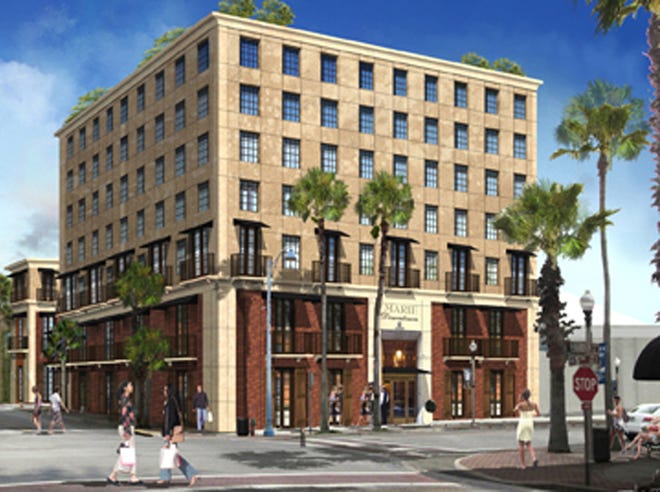 This is how the Marie Hotel would look under the original proposal.