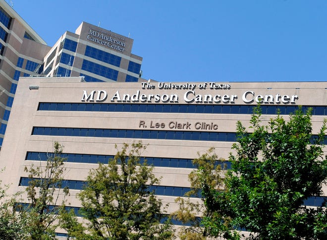 The University of Texas MD Anderson Cancer Center in Houston.