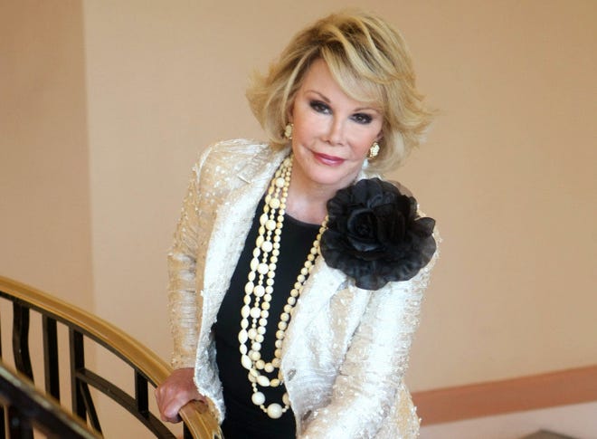 Joan Rivers wrote the introduction to "Eating Delancey: A Celebration of Jewish Food, a tribute to knishes, bagels, pickles and other staples of hte Jewish community of Manhattan's Lower East Side. Rivers died Sept. 4 at 81.