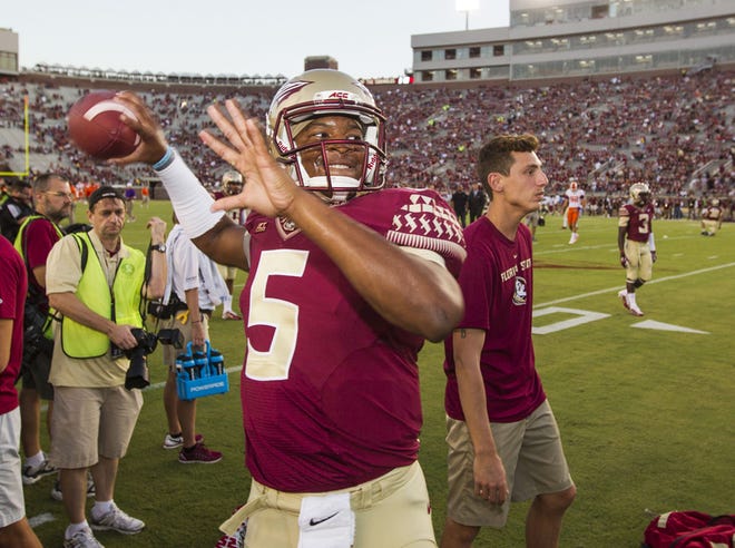 Jameis Winston was the first overall pick in the 2015 NFL Draft.