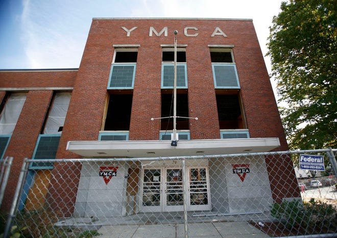 The former YMCA facility on Coddington Street in Quincy, as seen Wednesday, Sept. 24, 2014.