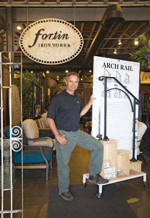 Dan Fortin, president of Fortin Ironworks in Grandview
