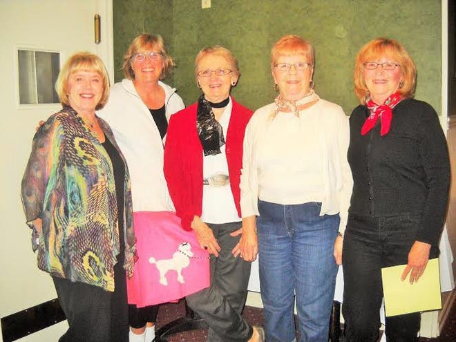 Photo provided



The Ladies League of Indian Mountain Golf Course in Kresgeville Tournament and Banquet Committee gather after its September event. From left are Carol Alfred, Tracy Applegate, Barbara Hall, Lucille Gomber and Carol Rowan.