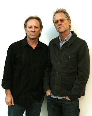 Original America band members Dewey Bunnell and Gerry Beckley have been touring together for 44 years. Courtesy Photo