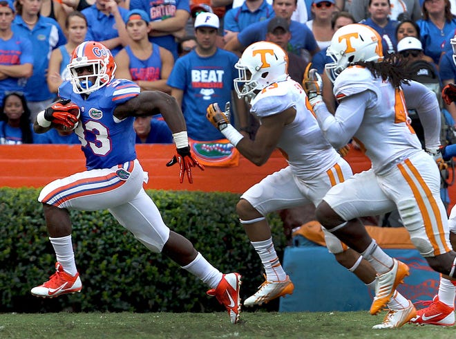 During UF's nine-game winning streak vs. Tennessee, the Gators have outrushed the Vols every time.