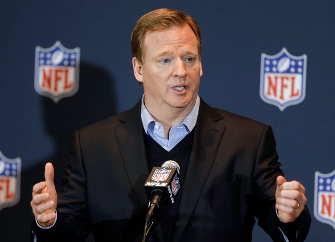 NFL commissioner Roger Goodell heads a league mired in hypocrisy.
