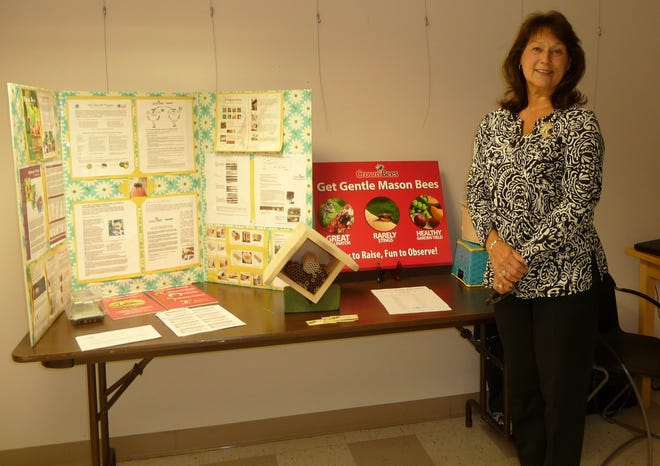 Courtesy photo

Barbara Longstaff, of Eliot, taught members of the Southern Maine Garden Club all about bees during their recent meeting at the Springvale Public Library.