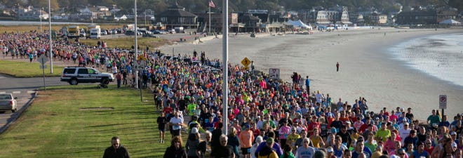 Runners hit their stride at the 2013 marathon.