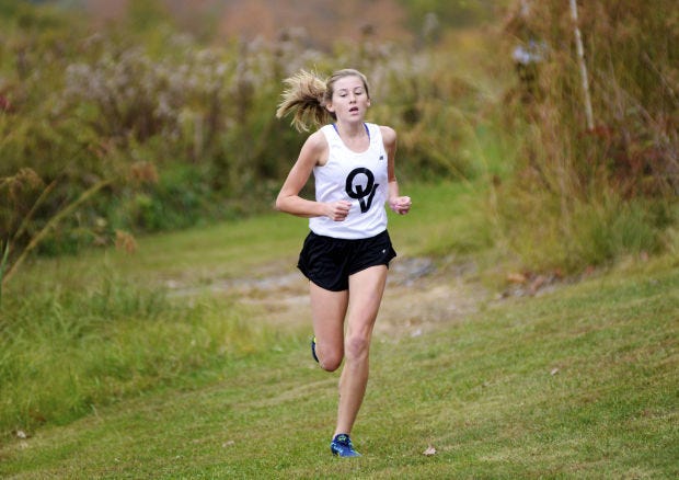 Quaker Valley cross country's top two run neck-and-neck