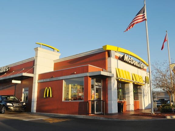 McDonald's 14030 Hubbell Road restaurant in Jacksonville.