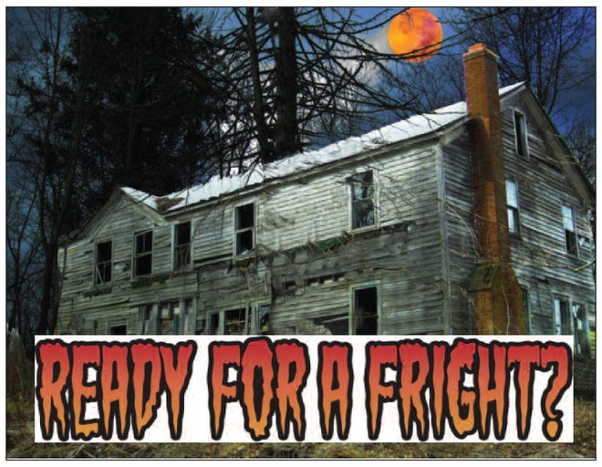 Picture the Memorial Building in Devils Lake as a "haunted house" ready for Fright Night.