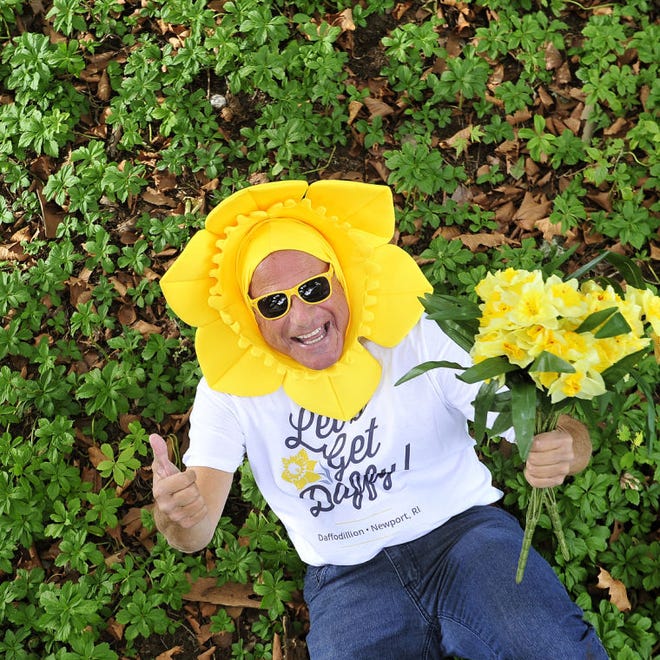 John Hirschboeck, the project director of Newport’s Daffodillion Campaign, is working hard to plant 1 million daffodils throughout the city. The campaign is a quarter of the way there.