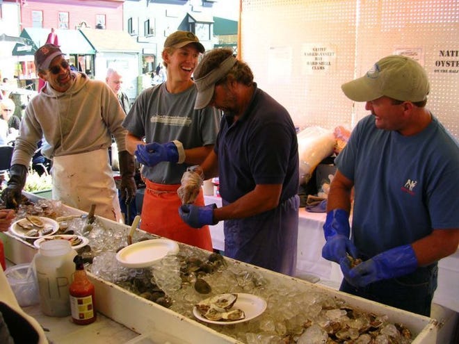 Belly up to the raw bar this weekend at the 24th annual Bowen’s Wharf Seafood Festival.