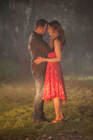James Marsden and Michelle Monaghan star in "The Best of Me."