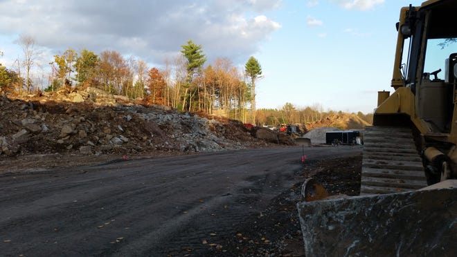 Construction of the first phase of the Golden Ridge housing project in the Town of Thompson is under way. There will be 81 units built in the first of four phases. Andrew Beam/Times Herald-Record