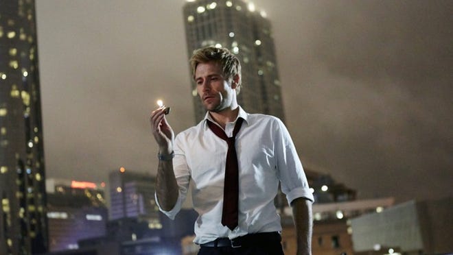 Matt Ryan stars as demon hunter John Constantine in the new superhero drama “Constantine.”