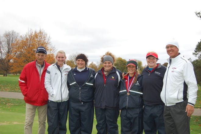 The Lakewood Vikings girls golf squad placed seventh at the Division 3 State Finals at MSU on Saturday.