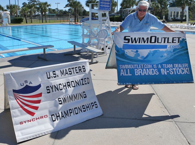 The 2014 U.S. Masters Synchronized Swimming Championships starts Thursday at the Aquatic Center in Frank Brown Park.