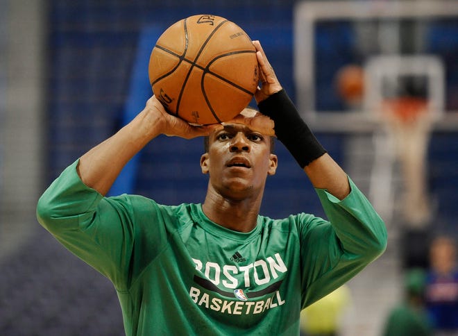 Celtics guard Rajon Rondo hasn't ruled out a return to action for Wednesday night's season-opener against the Nets. THE ASSOCIATED PRESS