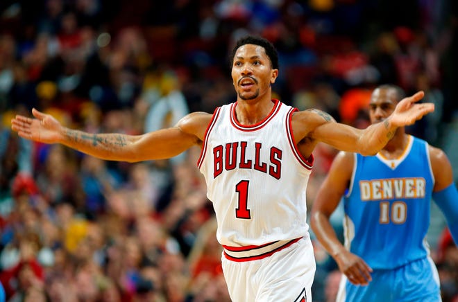 Chicago Bulls star guard and former MVP Derrick Rose is back and healthy for the first time in two seasons.

THE ASSOCIATED PRESS