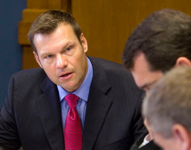 Kansas Secretary of State Kris Kobach said if he had to do it over again, he would make the same argument to the Kansas Supreme Court to try to keep a Democrat on the U.S. Senate ballot.