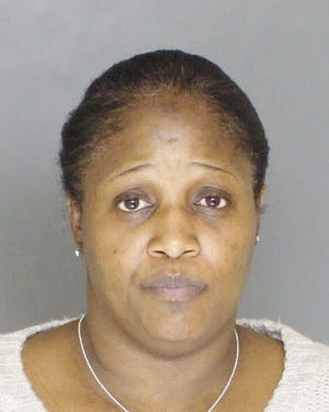 Hatfield police are looking for Angela Lewis in connection with the April theft of an elderly woman's purse inside the township Shop Rite store.