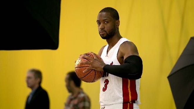 Dwyane Wade says every team has something to prove, but the spotlight is on the Heat this season to see what they can do without LeBron James. (Allen Eyestone / The Palm Beach Post)