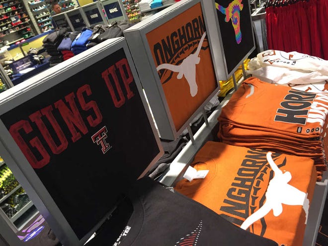 University of Texas merchandise can be found in some Lubbock stores.