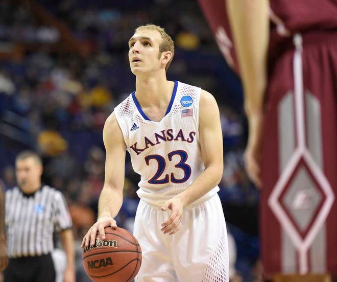 Kansas guard Conner Frankamp averaged 2.5 points in 27 games as a freshman last year.
