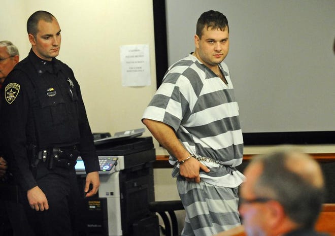 Child-rape suspect Gregory Lewis of Southbridge appears Thursday in Washington County Court in Fort Edward, N.Y.