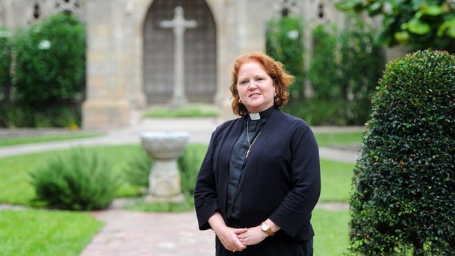 The Rev. Kimberly Still, the new associate for ministry development at The Episcopal Church of Bethesda-by-the-Sea, says having family living nearby was a factor in accepting the job.