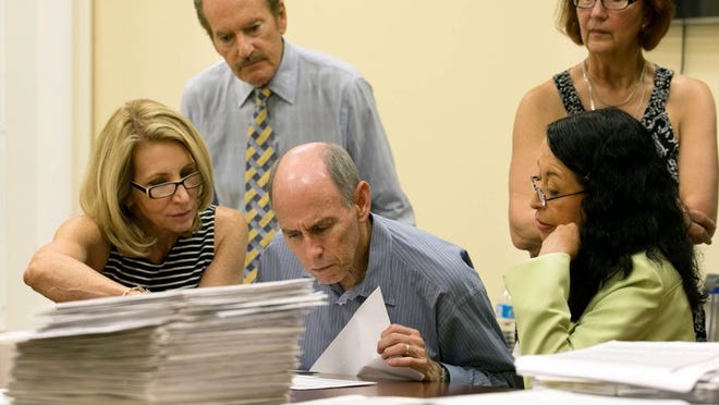 In this year’s August primary, a Post investigation found that Palm Beach County’s canvassing board tossed at least 14 legitimate ballots just in the city of Lake Worth. (Allen Eyestone / The Palm Beach Post)