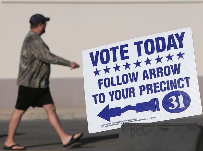 Polls opened at 7 a.m. and will close at 7 p.m.