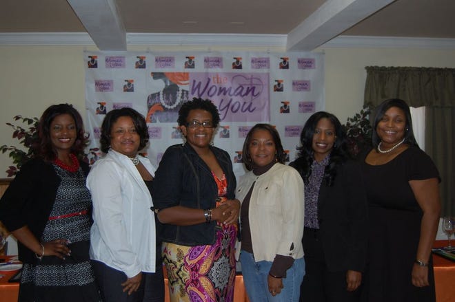 A few of the presenters from The Woman in You Health and Wellness Seminar held on Oct. 25 at St. Catherine of Sienna Church Hall in Donaldsonville. Left to right (name and topic of presentation): Jeronda Bordenave (Spiritual Illness), Linda Johnson Franks (Healthy Hair is a Choice), Tamiko Francis Garrison (Self-Advocacy: The Empowered Patient and Event Coordinator), Tangela Colson (Overcoming Depression and Finding Happiness), Valerie Richardson (Nutrition) and Shawndee Fluker (Becoming Financially Prepared).
