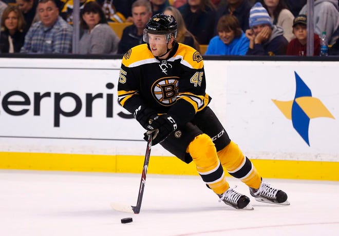 The Bruins have liked what Joe Morrow has shown in three games since being called up.