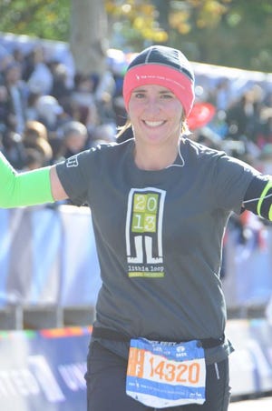 Fort Jones Elementary School Principal Joy Isbell, above, competed at the New York Marathon on Sunday. Submitted Photo