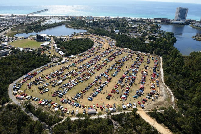 Emerald Coast Cruizin' returns to Aaron Bessant Park from 8 a.m. to 5 p.m. Thursday through Saturday, Nov. 6-8, for its 10th year.