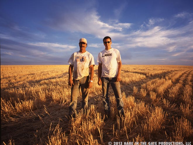 Father and son farmers Jerry and Josh Knodel are featured in the documentary "Dryland."
 (Hare in the Gate)