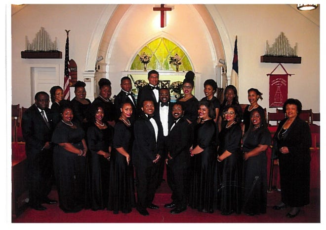 The Virginia State University Concert Choir is pictured. VSU will host the Intercollegiate Choral Festival on Sunday. The event will feature the concert choirs of Hampton, Norfolk State and Virginia State universities. The festival is free and open to the public. Contributed photo
