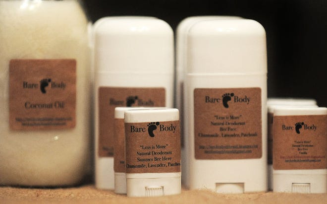 Barefoot Body all natural homemade products made by Ellen Zschunke in her Horsham Township home.