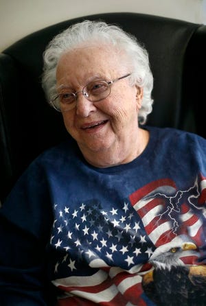 During World War II, Harriet Darsch, 91, of Plymouth served in the Navy with the Women Accepted for Volunteer Emergency Service.