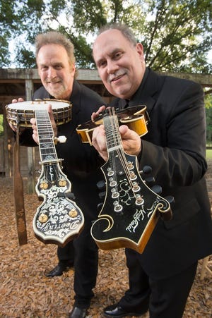 Mark Johnson, left, and Emory Lester will perform Nov. 22 at the two-day Withlacoochee River Bluegrass Festival near Dunnellon.