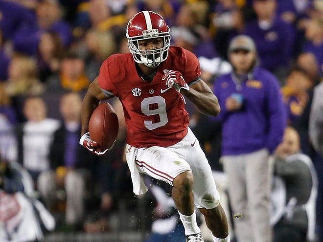 Amari Cooper leads Alabama with 1,215 receiving yards, a single-season school record, with 135 receptions. He averages 15.4 yards per catch. Stopping Cooper is the No. 1 goal for Mississippi State coaches and players.