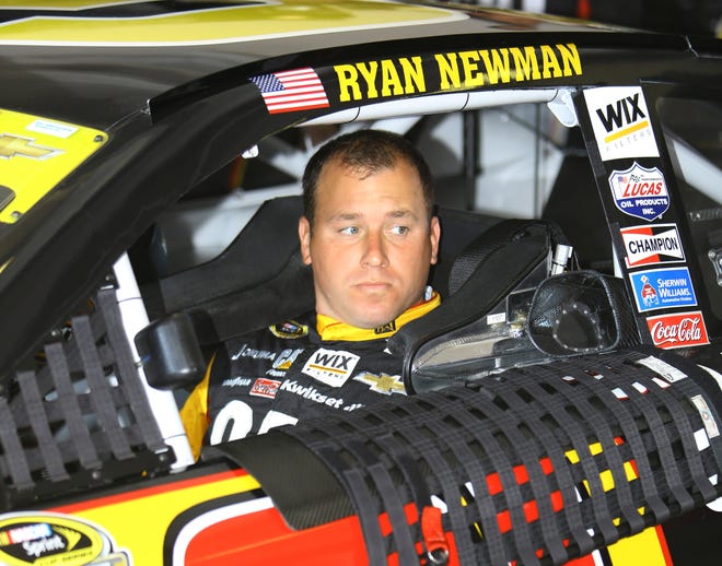Ryan Newman sits in his car Friday as he waits to drive practice laps for Sunday's Chase for the Sprint Cup championship in Homestead, Fla. Newman has just four top-five finishes this year, but two of those came during the second and third segments of the Chase. The Associated Press